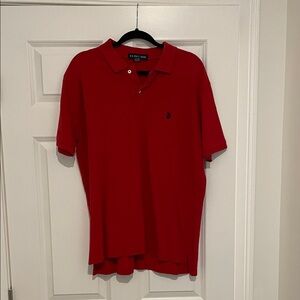 U.S. Polo Assn. Vibrant Red Polo Shirt